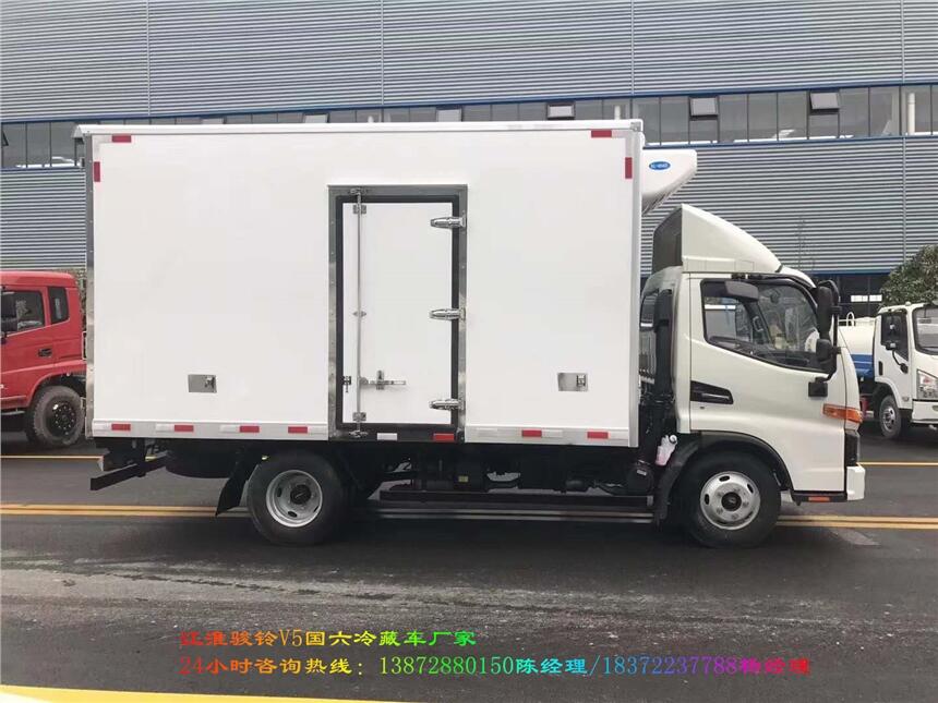 梅州市陕汽德龙K1冷藏车 