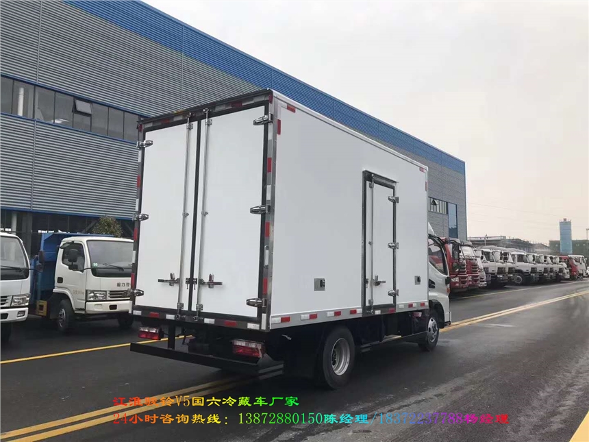 金華市小型東風品牌3米5冷凍車 