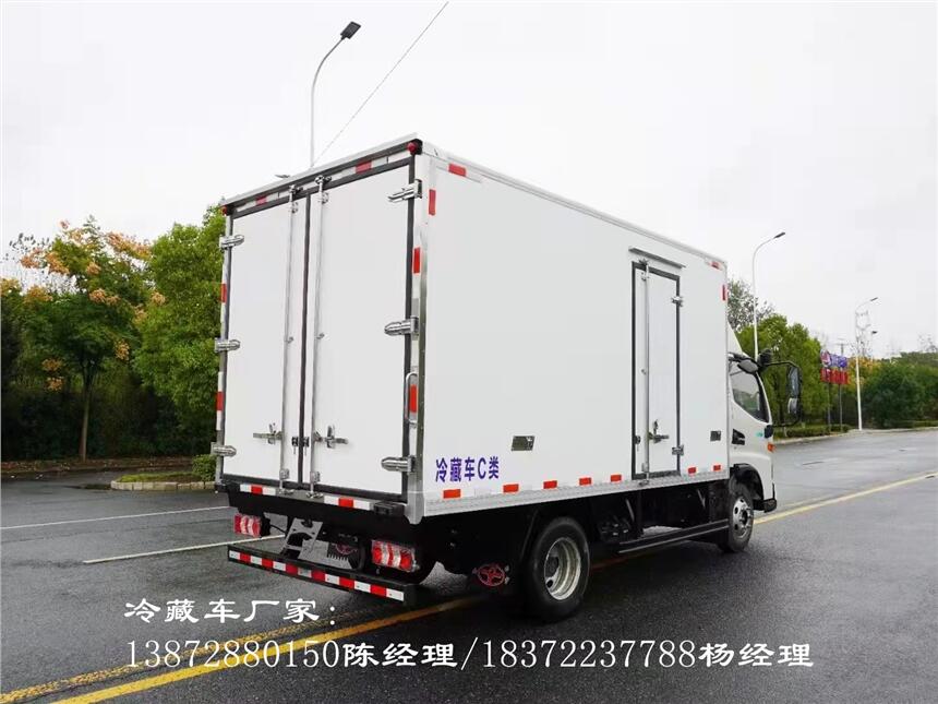 上海五十铃KV100多功能双温4.2米冷链冷冻车 