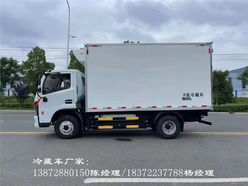 沧州市国六解放J6L冷藏车 