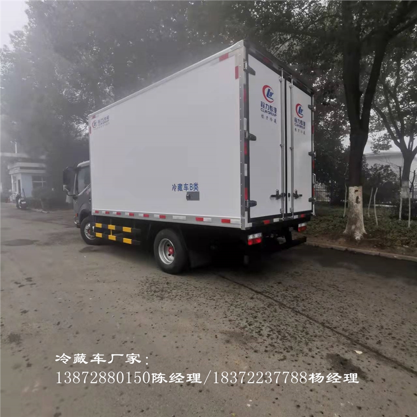 永州市国六解放J6L冷藏车 