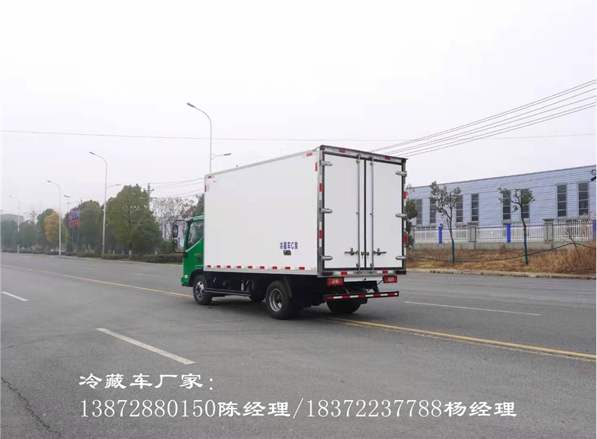 厦门市陕汽品牌国六专用制冷车