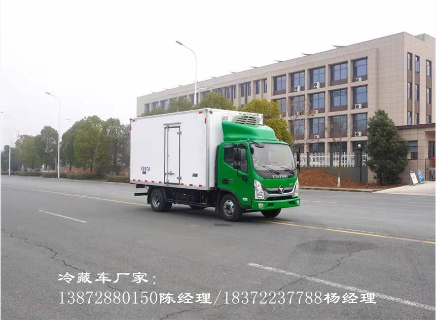淮北市国六双电瓶加大发电机冷藏车