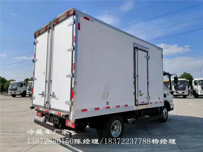 金华市 东风天锦小三轴国六8.6米9.6米冷藏车